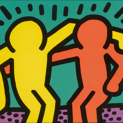 Haring painting