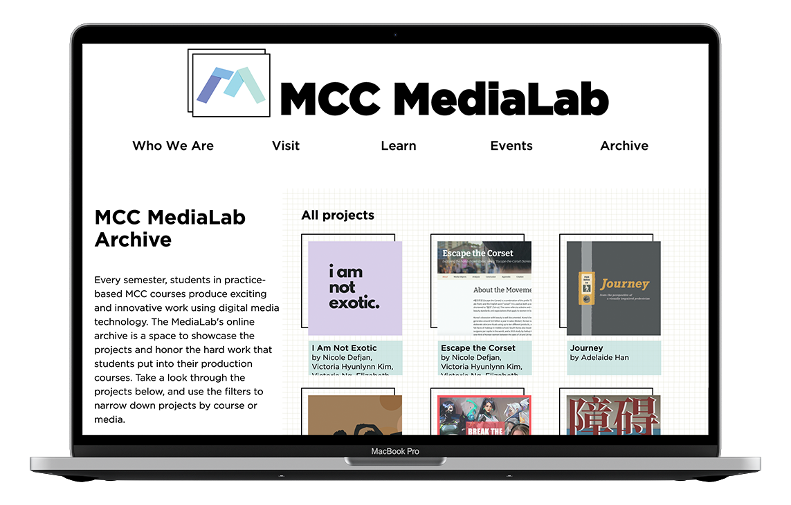 mcc medialab archive mockup